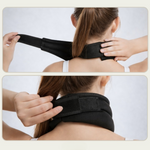 Neck support pillow for the relief of neck pain and snoring