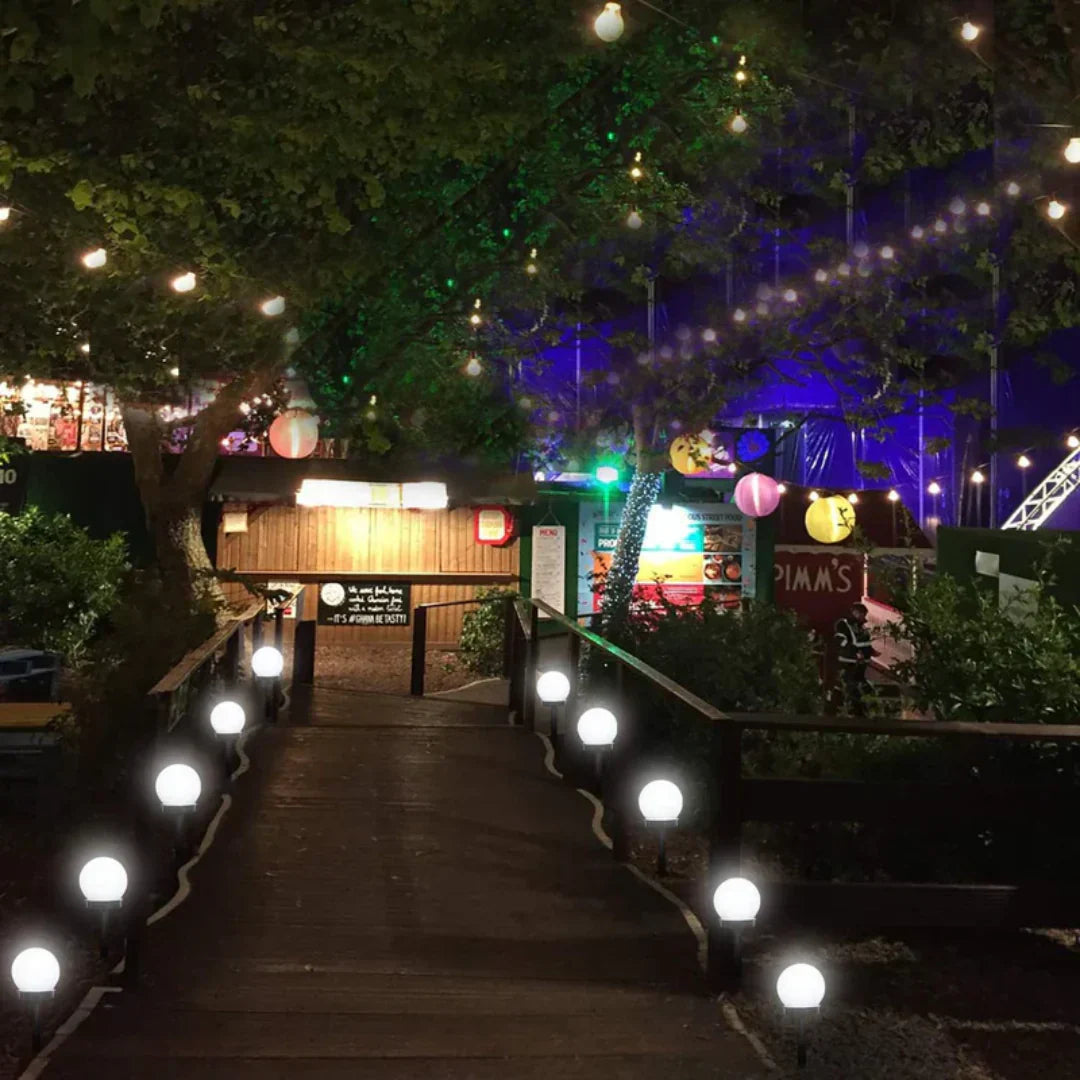 3-teiliges Solarlicht-Set für stilvolle Außenbeleuchtung
