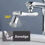 Flexibler Wasserhahn-Aufsatz mit 1080° Drehfunktion