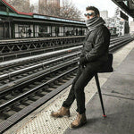 Compact folding chair for outdoor activities