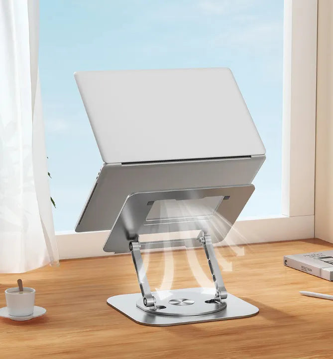 Vielseitiger Laptopständer mit 360-Grad-Drehfunktion