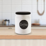 Coffee container 800ml, Stylish in white