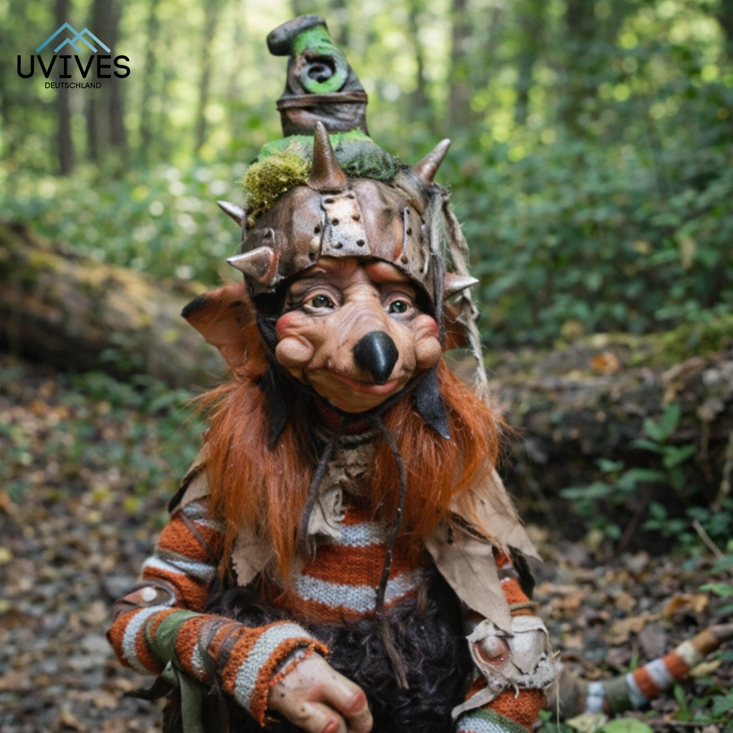 Charmante Gartenfigur – Wetterfester Schutz und Stil