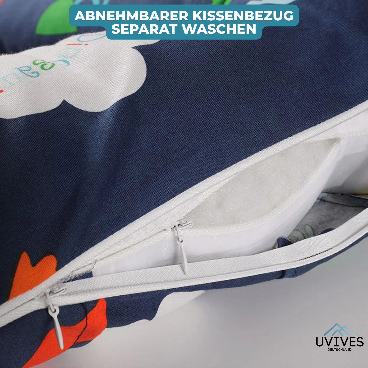 ReiseTraum - Ergonomisches Kissen für Kinder im Auto