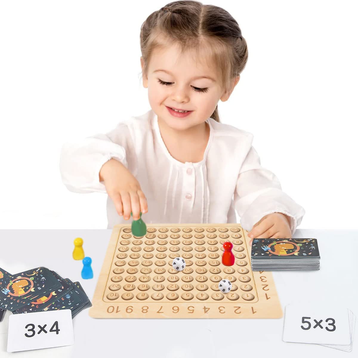 Creative learning game to promote multiplication for children