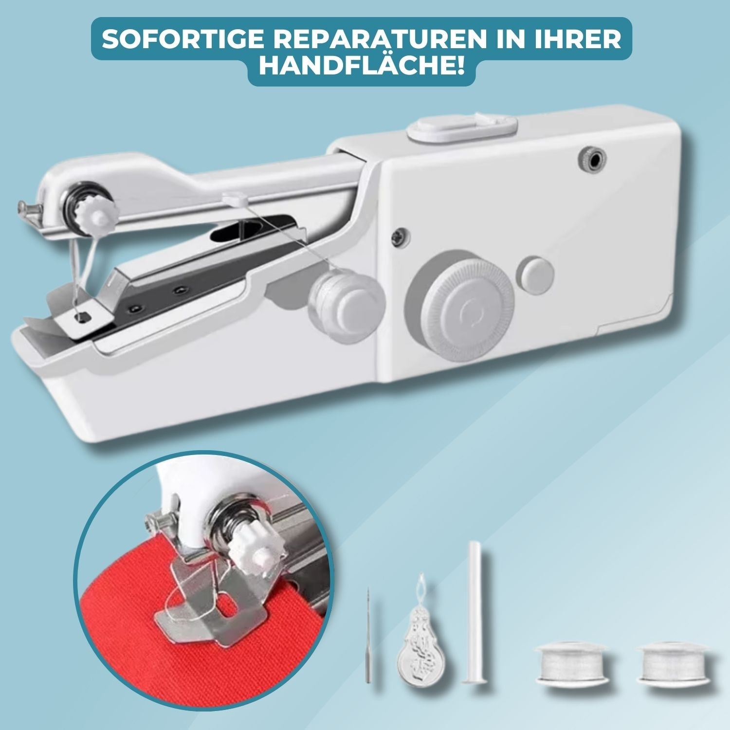 NähFix – Ihr tragbarer Helfer für schnelle Näharbeiten