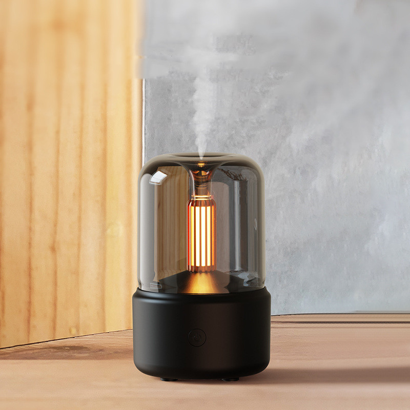 Humidifier with soft LED lighting
