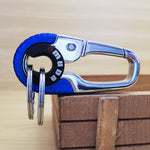 Creative stainless steel keyring