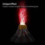 Volcano Decoration Set for Aquarium