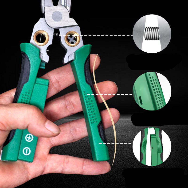 SmartTool | 8-in-1 Abisolier- und Testzange – vielseitig und ergonomisch