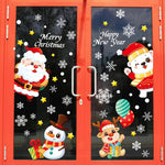 Winterzauber | 137-teiliges Fensterdekorationsset mit Schneeflocken