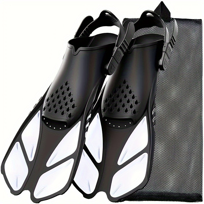 Adjustable Snorkel Fins – Open-Heel Design for Supreme Comfort