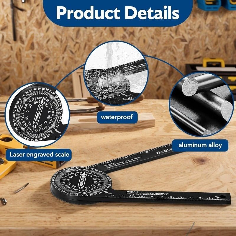 Aerospace Aluminum Protractor