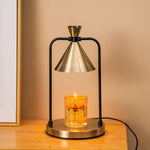 Elegante Duftlampe mit einstellbarer Wärme und Schirm