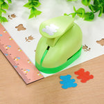Paper punches with 15 unique designs made of durable plastic