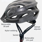 Sicherheitshelm für Erwachsene | Leichter MTB Helm | Verstellbar 54–61 cm