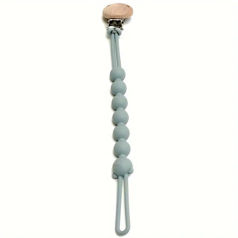 Clip pacifier chain with bear design