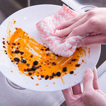 5 Pieces Kitchen Towel for Dishwashing - Water Absorbent Cleaning Cloth