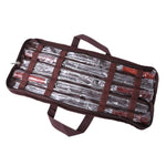 5-teiliges Set Grillgabeln mit Tasche – Ausziehbare Lagerfeuer-Spieße