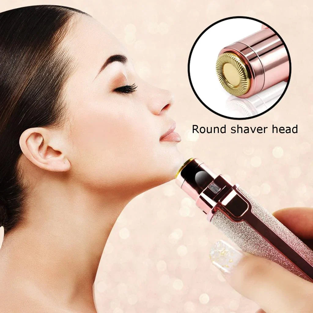 2-in-1 Gesichts- und Körpertrimmer mit LED-Beleuchtung