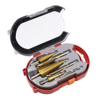 6-Piece Titanium Drill Bit Set | Precise Drilling in Metal, Wood, and More