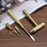 Multifunctional 6-in-1 Copper Mini Hammer