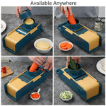6-in-1 Vegetable Slicer Set – Multifunctional Kitchen Accessory
