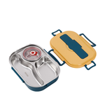 Stainless Steel Lunch Box with 3 or 4 Compartments for Fresh Meals