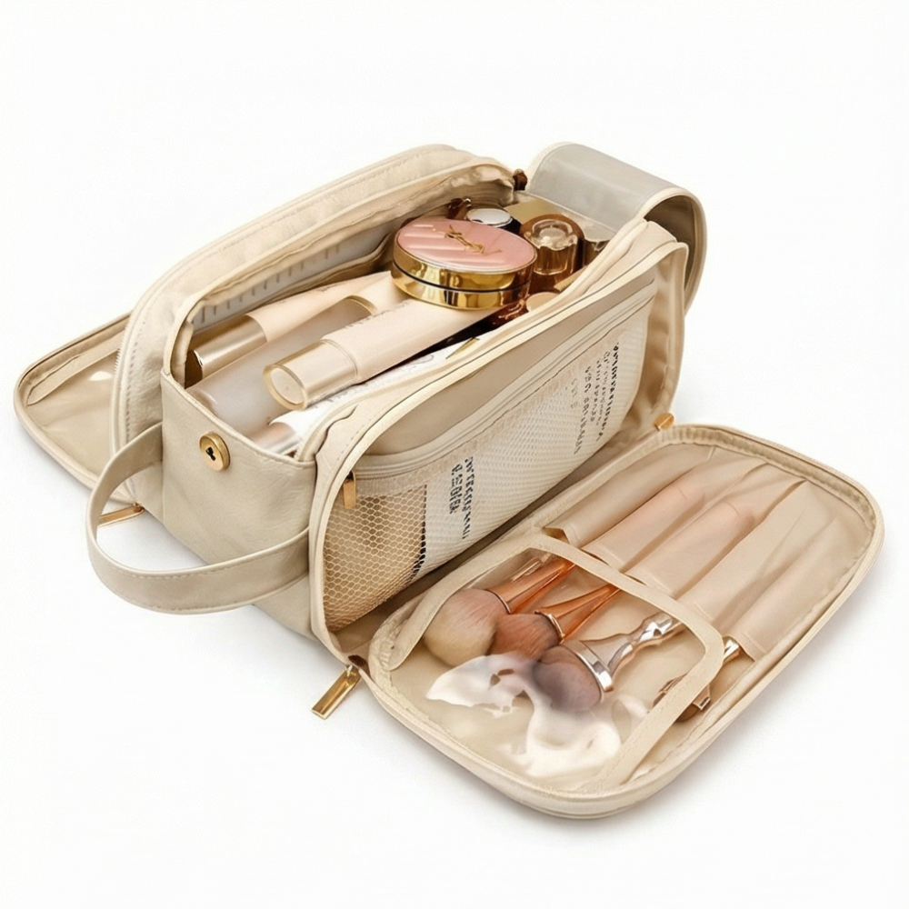 Make-up-Organizer mit Klappdesign für mühelosen Zugriff