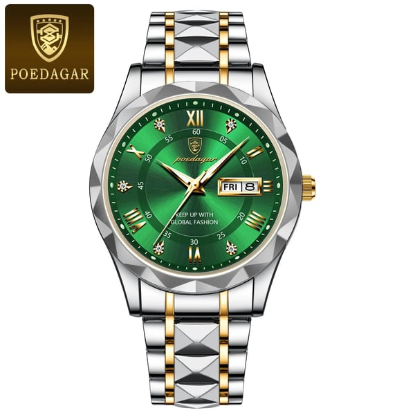 Elegante Herrenarmbanduhr mit präziser Quarztechnologie