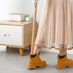 Stylischer Schuhanzieher aus Buchenholz – Einfach und Elegant