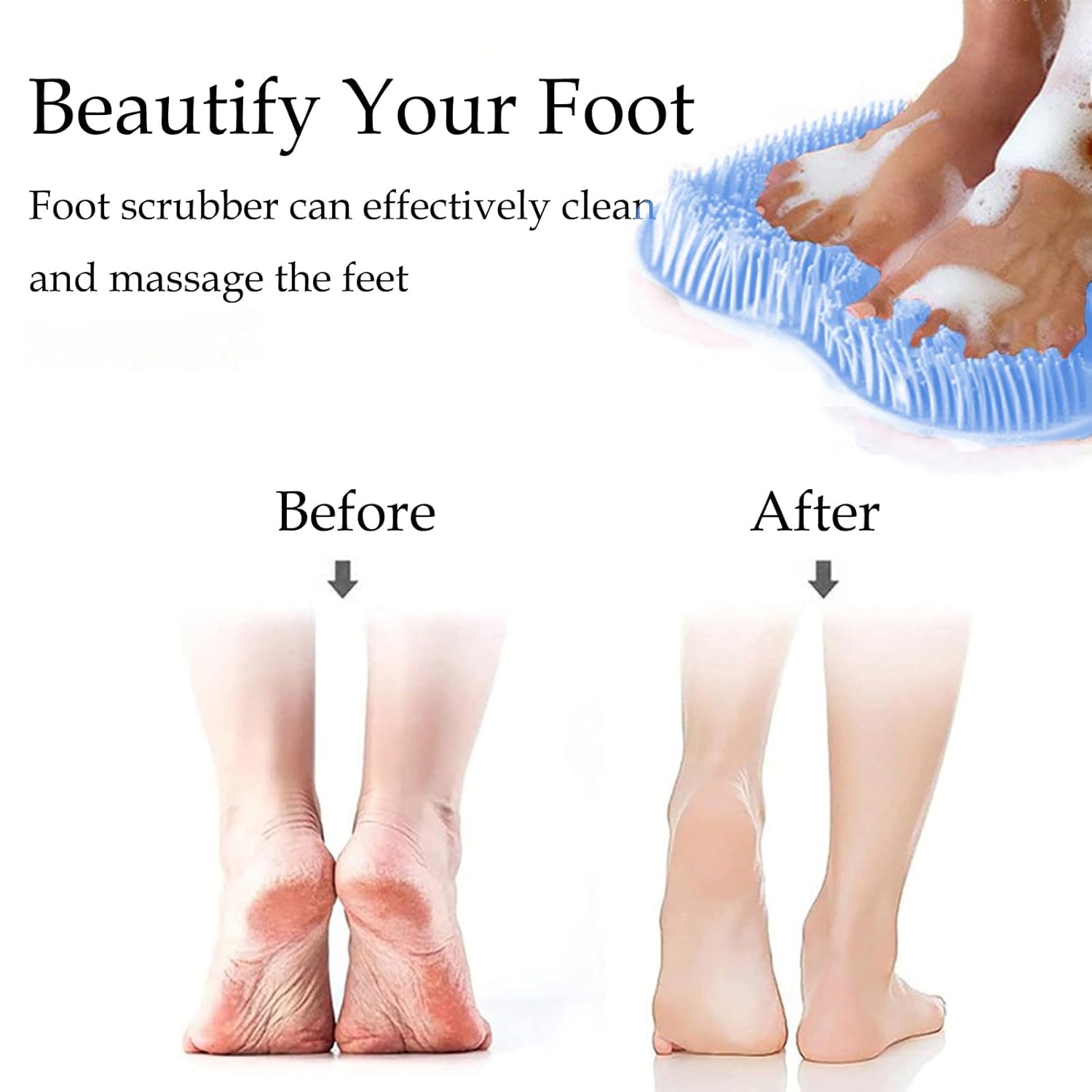 Silicone Foot Cleaning Mat Hands-Free – CleanFootFlex
