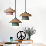 Scandinavian Wooden Pendant Lamp for Stylish Light