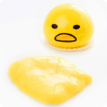Relaxation ball made of egg yolk