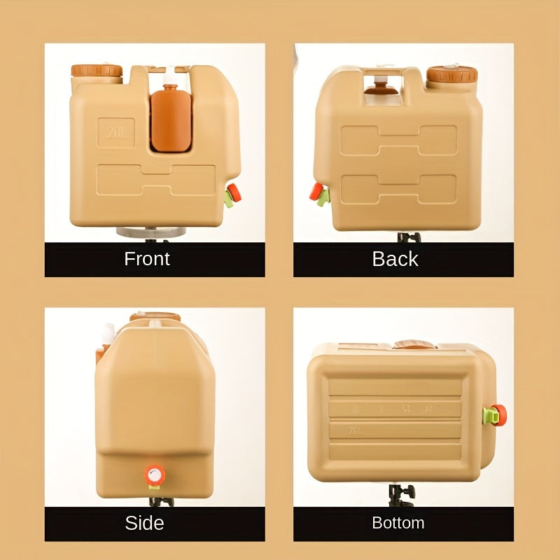 Wasserfreund | Tragbarer Wasserbehälter mit Auslauf | Ideal für Outdoor-Aktivitäten