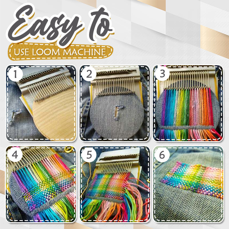 KreativWeb – Mini Weaving Loom for Exquisite Darning