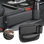 Praktischer Auto-Organizer für den Sitzspalt mit Becherhalter