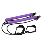Fitness Bar with Resistance Bands – Full-Body Workout Made Easy