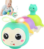 Caterpillar Crawling Toy with Divisible Magnetic Design