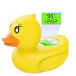 Sicheres Babybadthermometer mit Farbdisplay und Warnsystem