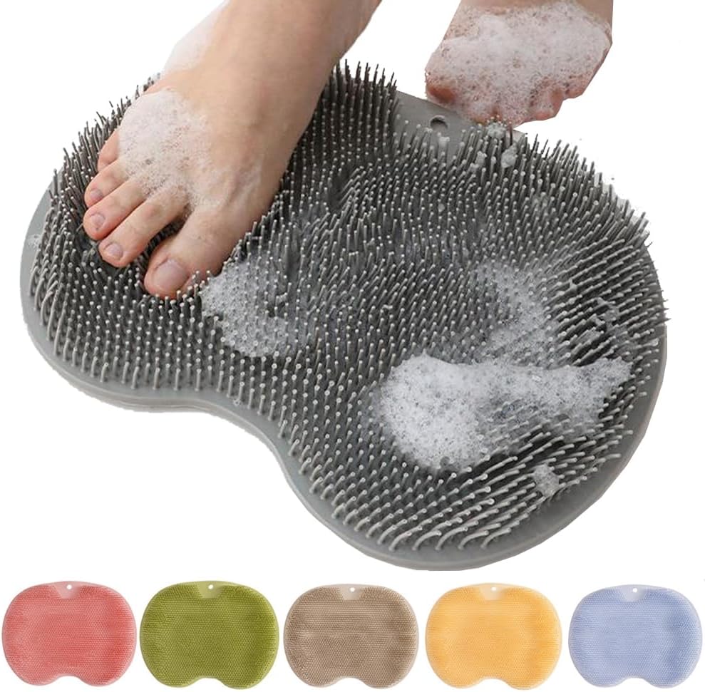 Silicone Foot Cleaning Mat Hands-Free – CleanFootFlex