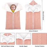 Sleeping Bag for Babies with Hood – Cuddly Knitted Sleeping Bag