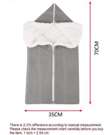Sleeping Bag for Babies with Hood – Cuddly Knitted Sleeping Bag