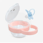 Cute bear design pacifier for babies with protective cap