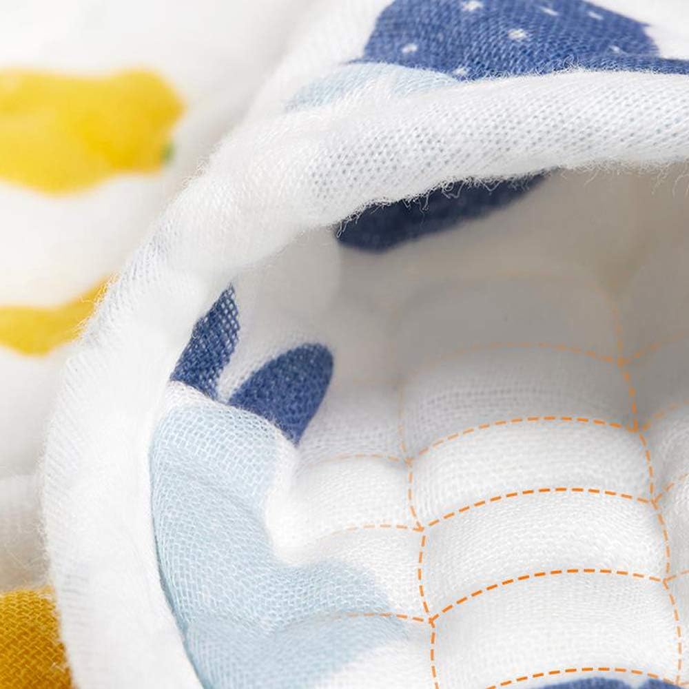 Muslin Baby Bibs - Gentle Burp Cloths with Cute Designs