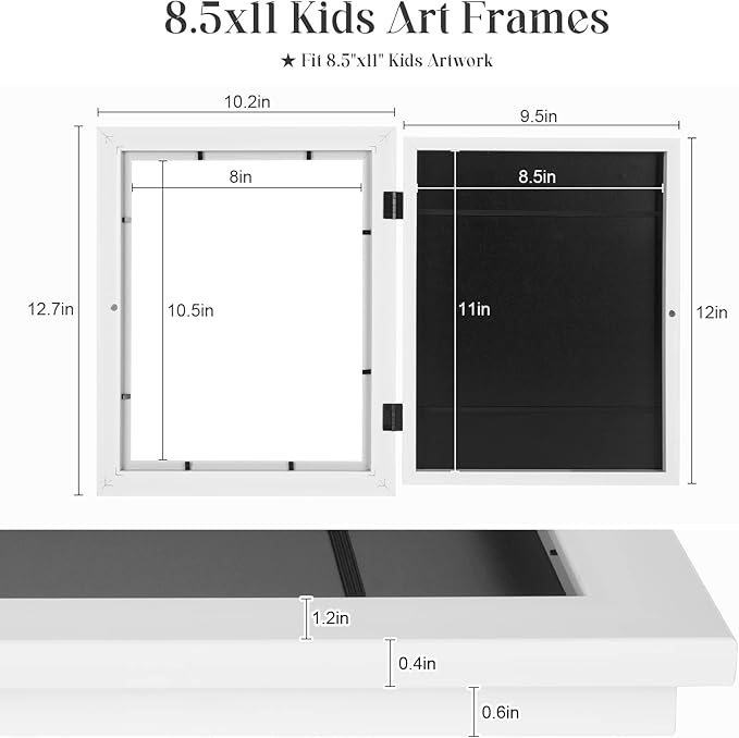 Kreativrahmen für Kinderkunstwerke | Stilvolle Präsentation