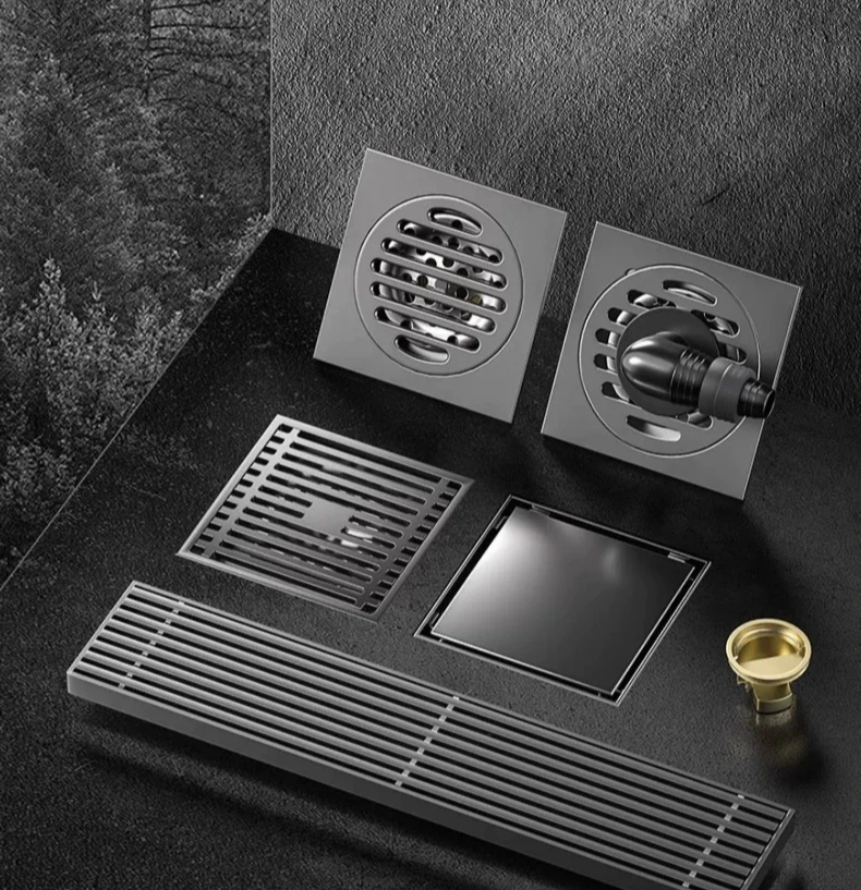 Smart Stainless Steel Shower Drain Solution for Your Bathroom