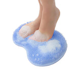 Non-slip foot scrubber mat with suction cups – For relaxed feet
