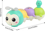 Caterpillar Crawling Toy with Divisible Magnetic Design