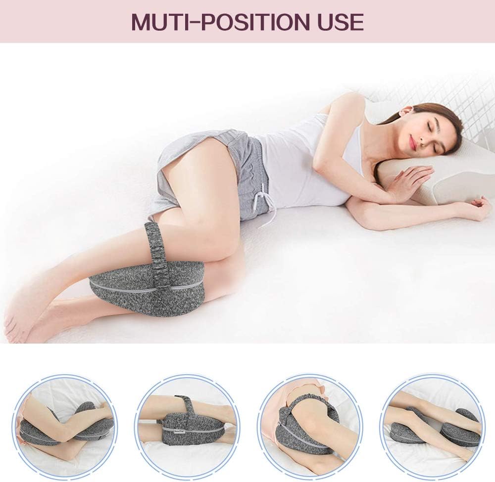 Beinkissen aus Memory-Schaum für eine optimale Haltung und erholsamen Schlaf